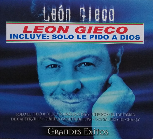 León Gieco Cd Nuevo Solo Le Pido A Dios  14 Grandes Éxit 