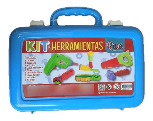 Imagen 1 de 8 de Valija Maletin De Herramientas. Juguete Didáctico Calesita