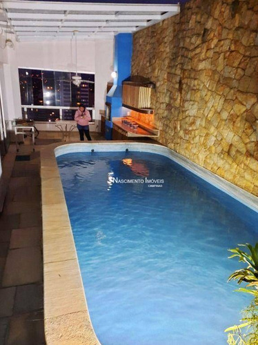 Imagem 9 de 24 de Cobertura Duplex Com Piscina À Venda, 414 M² Por R$ 2.498.000 - Cambuí - Campinas/sp - Co0128