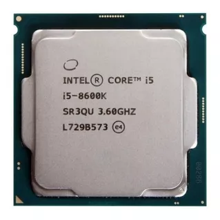 Processador Intel Core I5-8600k 3.6ghz 9mb Cach Lga1151 Hexa