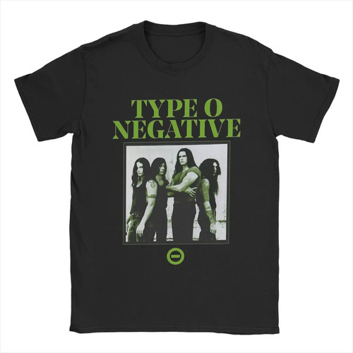 L Camiseta Manga Corta Con Estampado Type O Negative