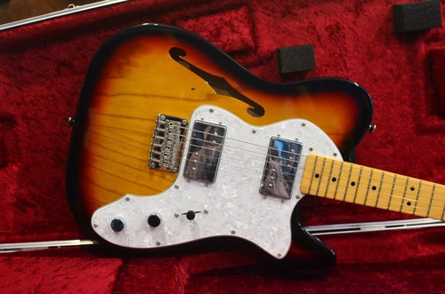 Imagem 1 de 3 de Guitarra Squier Telecaster Thinline 72 Vintage Modified