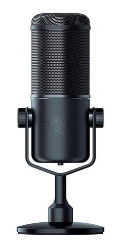 Imagen 3 de 3 de Micrófono Razer Seiren X condensador supercardioide classic black