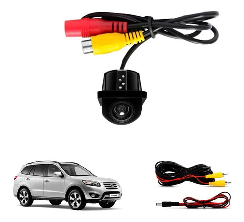 Câmera De Ré Hd Hyundai Santafe 2008 2009 2010 2012 2013