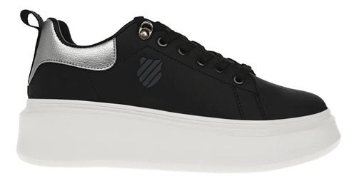 Tenis K-swiss Alessius Plataforma - Negro - Dama - 9f688013