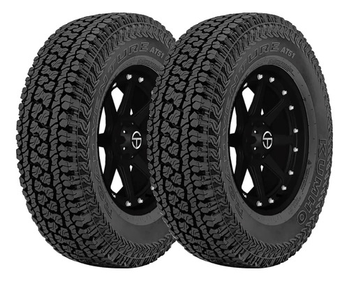 Kit de 2 llantas Kumho Road venture at51 Road Venture AT51 LT 31x10.5R15 109 R