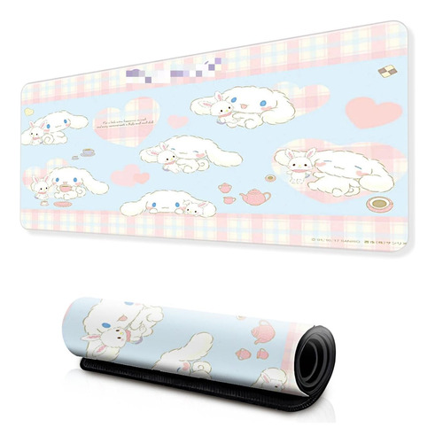 Mouse Pad Para Juegos De Gatito De Dibujos Animad