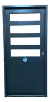 Comprar Puerta Inyectada 1\u002F2 Reja Chapa 18 90x200 Cocina\u002Fpatio
