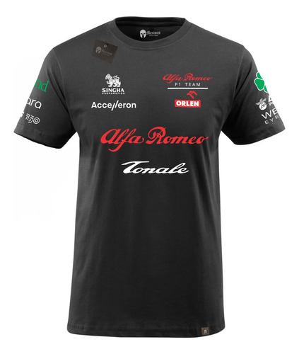 Polera F1 - Alfa Romeo Racing #11 Formula Uno 