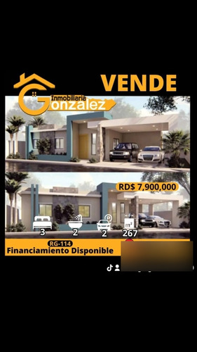 Inmobiliaria González Vende Moderna Casa En Moca