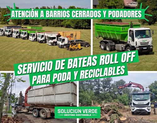 Servicio Roll Off Para Podas Y Otros Reciclables.