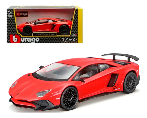  Lamborghini Aventador Sv Coupe 1/24 Burago Febo