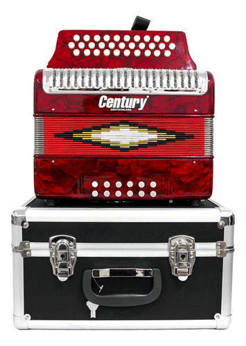 Century C3012rp Acordeón Parrilla 31 Botones 12 Bajos Sol
