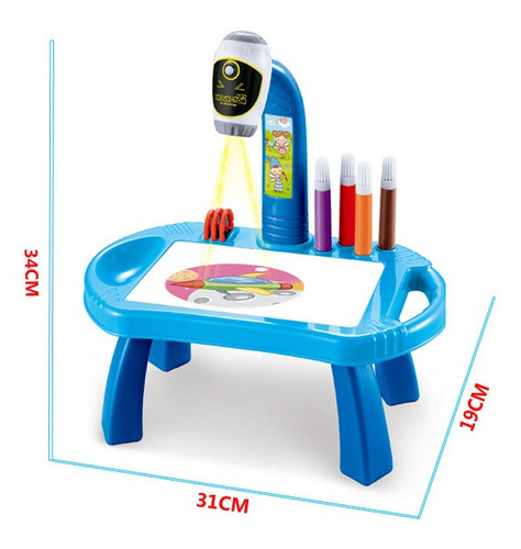 Crianças Aprendendo O Traço Da Mesa E Desenho Da Arte Do Pro