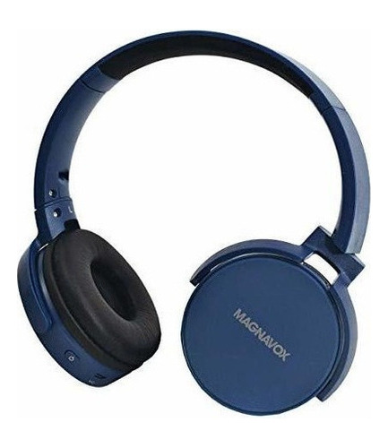 Magnavox Mbh542bl - Auriculares Plegables Con Bluetooth, Col