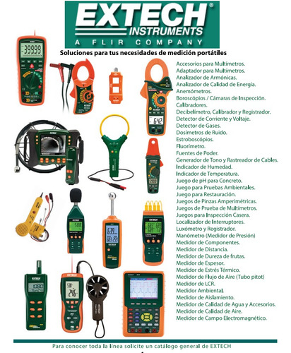 Termometro Infrarrojo 8:1 Con Puntero Laser Extech Ir400 332ºC