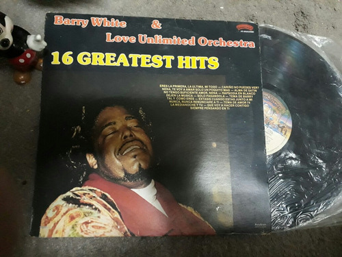 Lp Barry White 16 Exitos