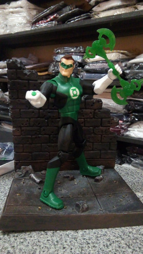Dc Hal Jordan, Total Heroes Ultra, Con Arma. Green Lantern!! (Usado)