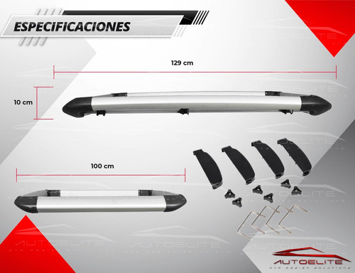 Imagen 4 de 7 de Barras + Canastilla Portaequipaje Y Red Gratis Toyota Avanza