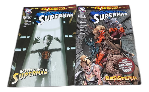 Comics Proyecto Superman Flashpoint +superman Resistencia Dc