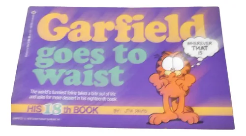 comprar The 18th Garfield Book Jim Davies En Ingles Original