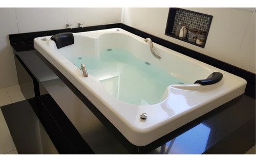 Banheira Porto Príncipe Com Hidro + Aquecedor 1.80x1.10