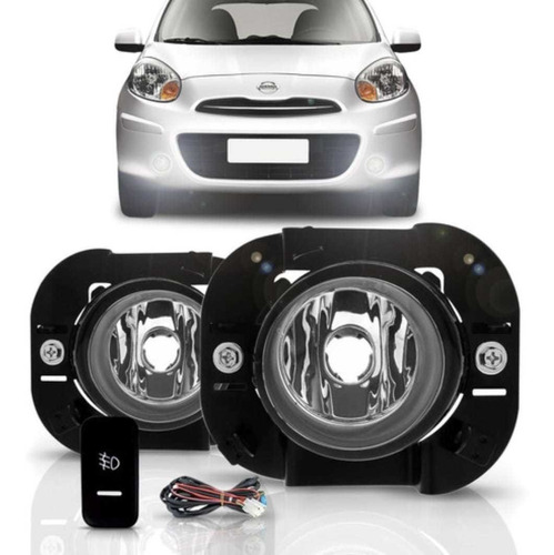 Faros Auxiliares Nissan March 2011 