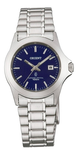 Imagen 9 de 10 de Reloj Orient Mujer Acero Quartz Cristal De Zafiro Fsz3g001d