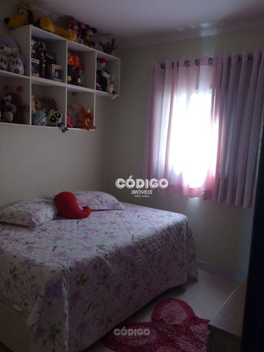 Imagem 15 de 20 de Apartamento Com 3 Dorms 2 Vagas 91 M² Por R$ 495.000 - Vila Augusta - Guarulhos/sp - Ap0277