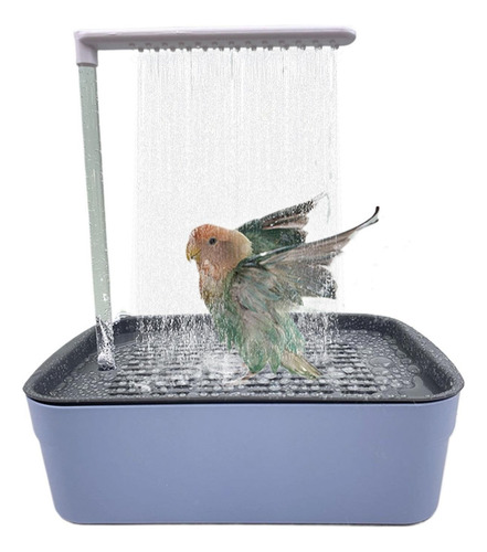 . Bañera Automática For Pájaros - Baño Con Ducha For Pájaros