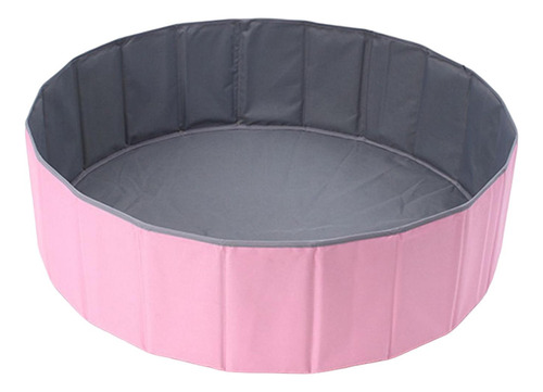 Nuevo Piscina De Bolas Ocean Plegable Rosa 100cm X H30cm