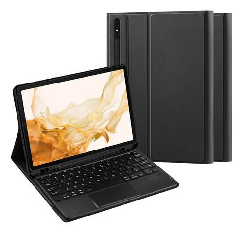Capa De Teclado Trackpad Para Samsung Galaxy Tab S8/s7 11