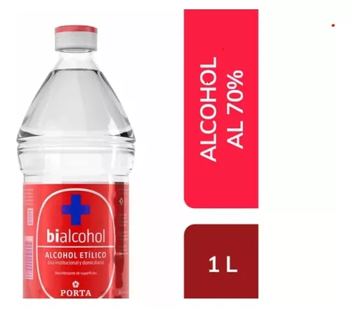 Bialcohol - 12 unid. Alcohol de quemar - 1 Litro