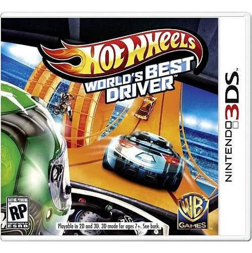 El juego sellado del mejor conductor del mundo de Hot Wheels para Nintendo 3DS