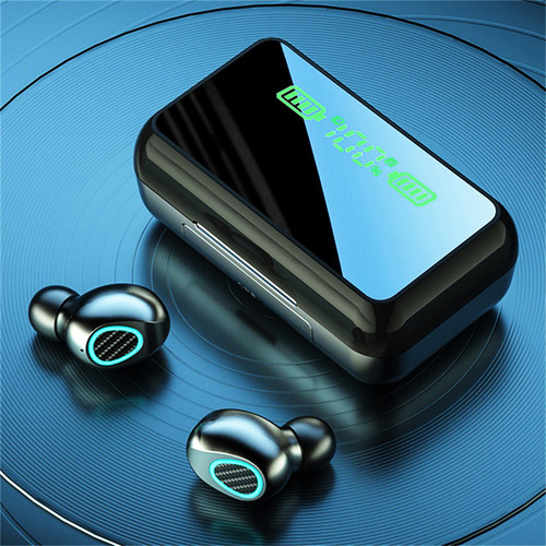 Auriculares Mirror Tws Con Lámpara De Respiración Led Rgb Di