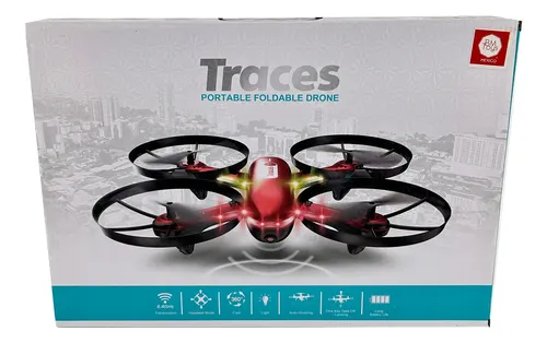 Drone Traces Bm Toys Cf-946b Negro | MercadoLibre