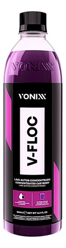 Shampoo Automotivo Neutro Concentrado V-floc 500ml Vonixx