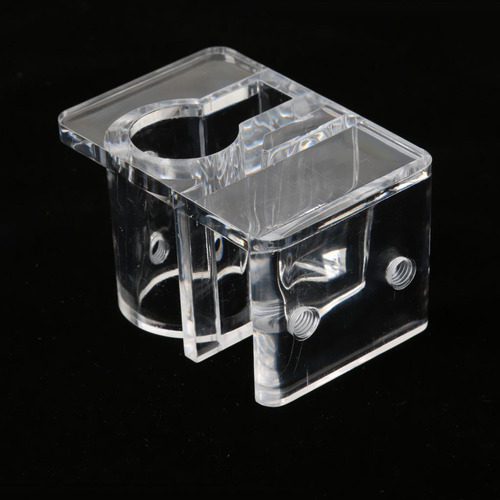 1 Unids Acrílico Acuario Tank Hose Holder Clip Tubería De