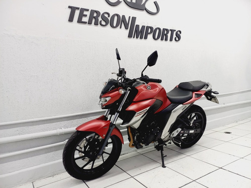 Imagem 4 de 7 de Yamaha Fz25 Fazer Abs Vermelho 2018/2018