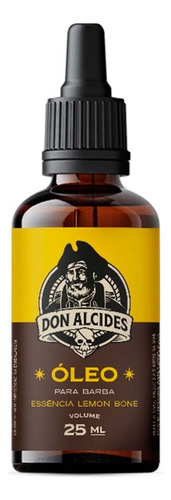 Kit 2x Óleo Para Barba Lemon Bone E Guaraná Don Alcides