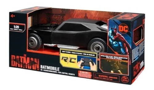 Carro A Control Remoto Batimovil The Batman Spin Master