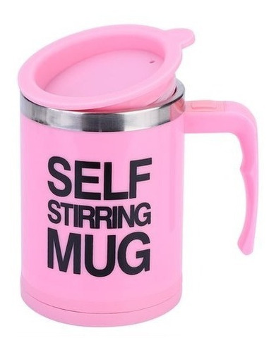 Taza Batidora Autoagitable Self Stirring Mug De Acero A Pila