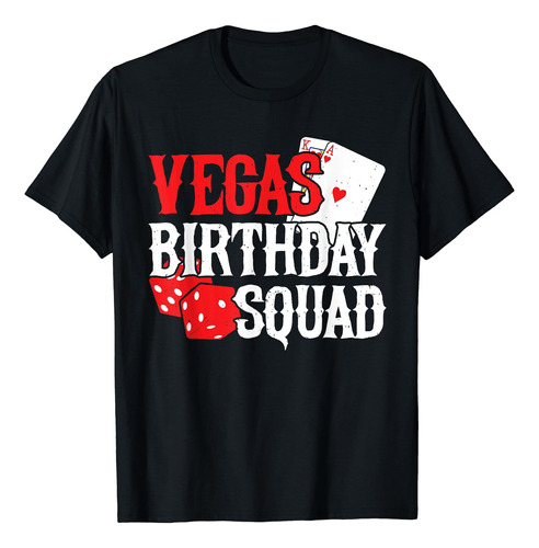 Cumpleaños De Las Vegas - Fiesta En Las Vegas - Polera Del