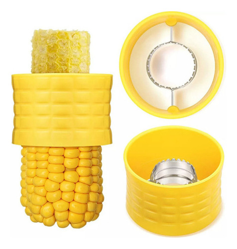 4 Cortadores De Granos De Maíz Amarillo