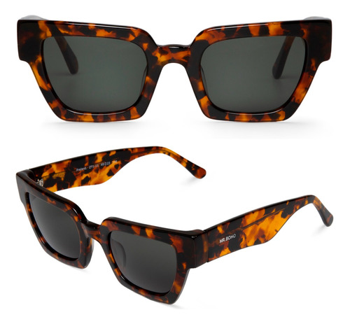 Anteojos De Sol Mr Boho Frelard Cheetah Filtro Uv400 Gafas