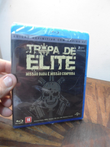 Midia Blu Ray - Tropa De Elite - Original Lacrado