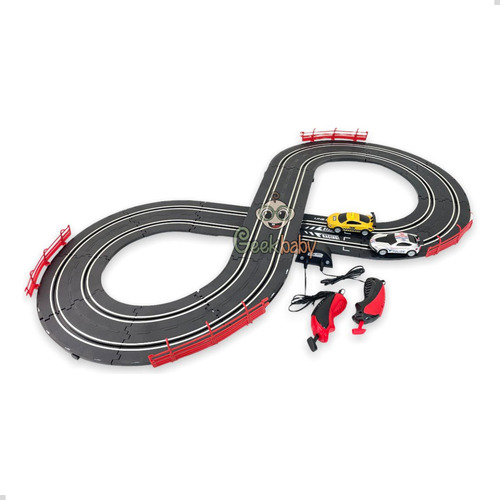 Autorama Circuito 3 Em 1 280cm 2 Carros Com Luz Turbo Run