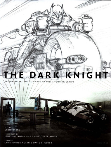 Imagen 1 de 2 de Libro: The Dark Knight Featuring Production Art And Full...