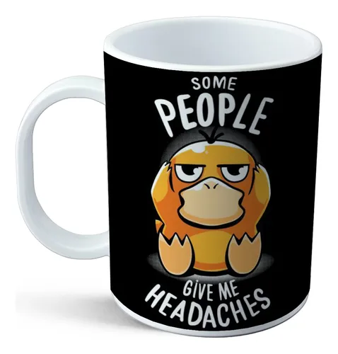 Taza De Plástico - Pokemon Psyduck Meme