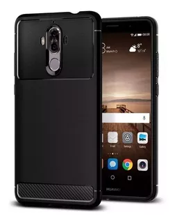 Funda Tpu Fibra Carbono P/ Huawei Honor 6x 10 + Templado